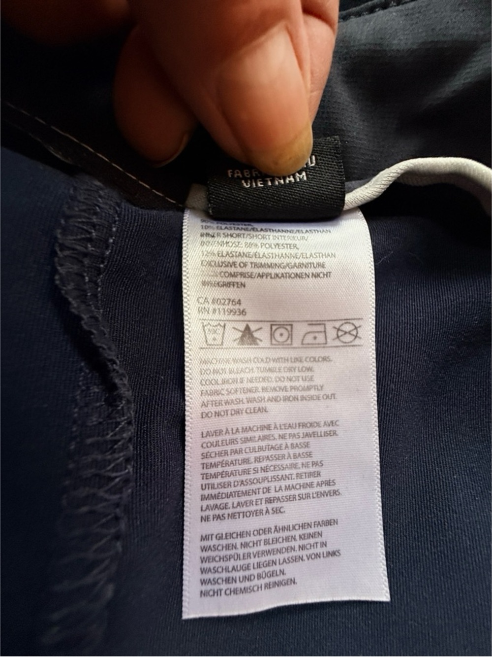 N’VO by Lanctôt Navy Golf Skort stretch Size 6 - Picture 9 of 9